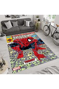 comic book covers rug, chenille rugs for living room, bedroom rug, home decor rug, modern rug, popular rug, kids room decor, birthday gifts, sd172.1 (31”x55”)=80x140cm