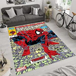 Comic Book Covers Rug, Chenille Rugs for Living Room, Bedroom Rug, Home Decor Rug, Modern Rug, Popular Rug, Kids Room Decor, Birthday Gifts, SD172.1 (31”x55”)=80x140cm