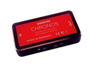 violectric chronos d/a converter headphone amplifier,black