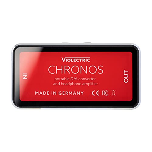 Violectric Chronos D/A Converter Headphone Amplifier,Black