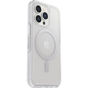 OtterBox iPhone 13 Pro Symmetry Series+ Case - Clear , Ultra-sleek, Snaps To MagSafe, Raised Edges Protect Camera & Screen