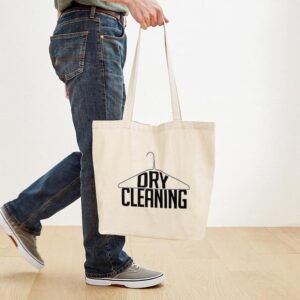 CafePress Dry Cleaning Tote Bag Canvas Tote Shopping Bag