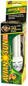 dbdpet zoomed aviansun 5.0 uvb compact flourescent lamp 26w (1 pack) - includes attached pro-tip guide