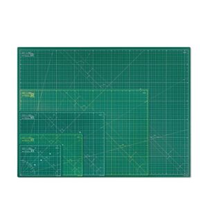 Elan Cutting Mat A1 Green, 5-Ply Craft Mat, Self Healing Cutting Mat 36x24, Craft Cutting Board, Art Mat, Imperial Sewing Mat, Quilting Mat, Hobby Mat, for Sewing, Quilting, Quilting supplies