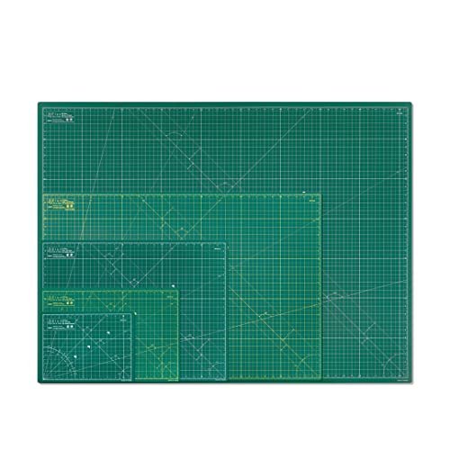 Elan Cutting Mat A1 Green, 5-Ply Craft Mat, Self Healing Cutting Mat 36x24, Craft Cutting Board, Art Mat, Imperial Sewing Mat, Quilting Mat, Hobby Mat, for Sewing, Quilting, Quilting supplies