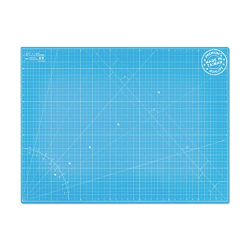 Elan Cutting Mat A1 Blue, 5-Ply Craft Mat, Self Healing Cutting Mat 36x24, Craft Cutting Board, Art Mat, Imperial Sewing Mat, Quilting Mat, Hobby Mat, for Sewing, Quilting, Quilting supplies