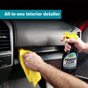 Invisible Glass 92024 22-Ounce Power Clean Automotive Interior Detailer Cleaner Protectant and Conditioner to Restore Interior Surfaces Prevent Fading