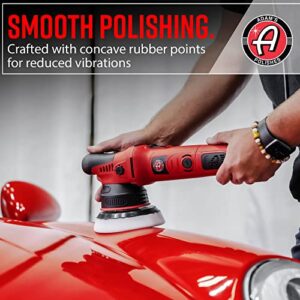 Adam's 9mm Dual Action Car Polisher (Polishing Kit) - Buffer Car Scratch Remover for Car Detailing | Includes Polish, Compound & Pads