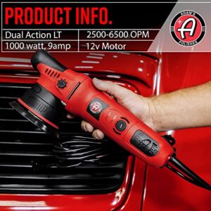 Adam's 9mm Dual Action Car Polisher (Polishing Kit) - Buffer Car Scratch Remover for Car Detailing | Includes Polish, Compound & Pads