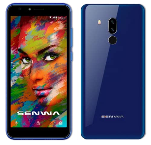 Senwa 2022 | Unlocked 4G LTE Smartphone | 5" HD Display | Finger Print | Android 11| ATT TMobile Speed Talk