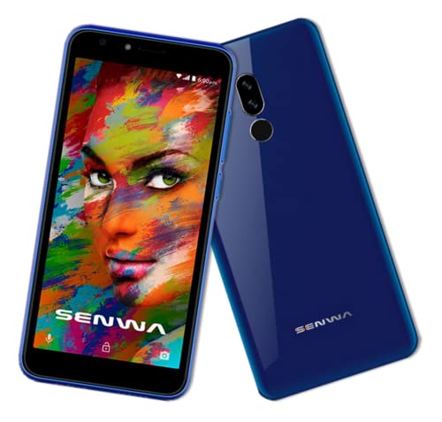 Senwa 2022 | Unlocked 4G LTE Smartphone | 5" HD Display | Finger Print | Android 11| ATT TMobile Speed Talk