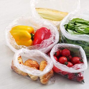 9527 Product 12x 20 Plastic Clear Produce Bag Food Storage bag,350 bags one Roll (2 Rolls)