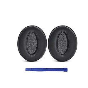 adhiper replacement ear pads for sennheiser hd4.50bt, hd4.50btnc, hd4.40bt headphones,earpad cushions for sennheiser hd400s, hd458bt, hd4.30g, hd350bt headphones-soft memory foam & protein leather