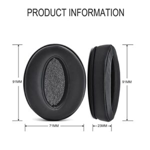 Adhiper Replacement Ear Pads for Sennheiser HD4.50BT, HD4.50BTNC, HD4.40BT Headphones,Earpad Cushions for Sennheiser HD400S, HD458BT, HD4.30G, HD350BT Headphones-Soft Memory Foam & Protein Leather