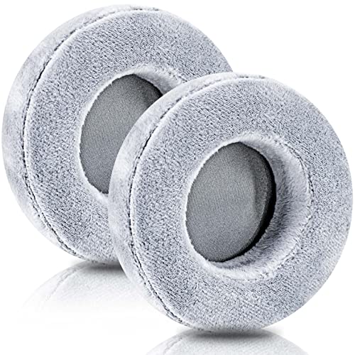 Sixsop Virtuoso XT Upgrade Thicker Earpads - Earpads Compatible with Virtuoso RGB Wireless SE Gaming Headset Replacement Ear Pads/Ear Cushion/Ear Cups (Gray Velour)