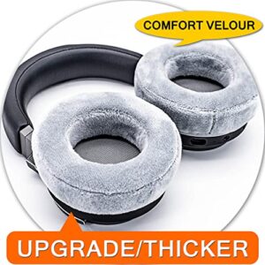 Sixsop Virtuoso XT Upgrade Thicker Earpads - Earpads Compatible with Virtuoso RGB Wireless SE Gaming Headset Replacement Ear Pads/Ear Cushion/Ear Cups (Gray Velour)