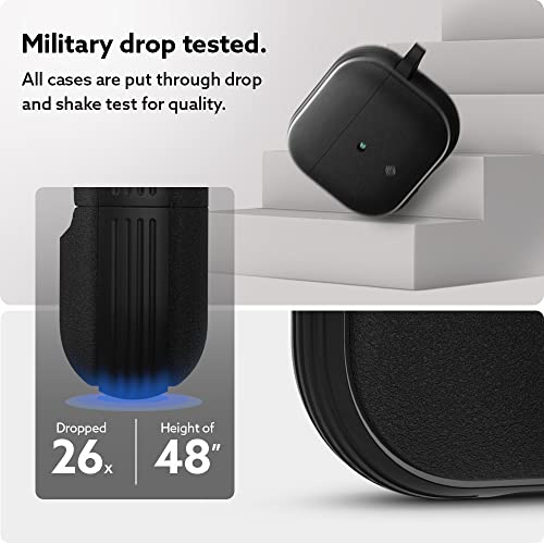 Caseology Vault for Airpods 3 Case Compatible with Airpods Case (2021) - Matte Black
