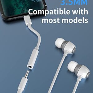 Lightning to 3.5mm Headphone Adapter(2pack) Compatible for iPhone Audio Dongle Jack AUX Adaptador para Splitter Earphone Phone Earbud Cable 13 12 11 Pro Max Mini Xs Se 7 X 8 Plus Apple MFI Certified