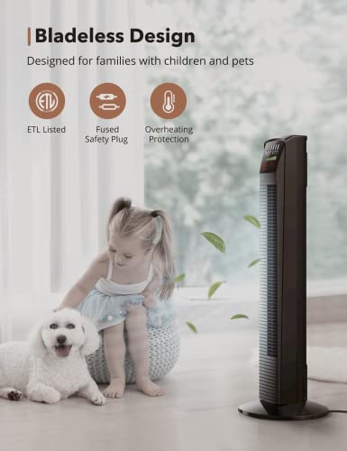 PARIS RHÔNE PE-TF028 Portable-air-conditioners, 34”, Black