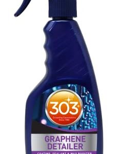 303 Graphene Detailer – Enhances Protection on Existing Coatings, Sealants, and Waxes – Superior UV Protection, Safe for All Automotive Exterior Surfaces – 16oz (30247)