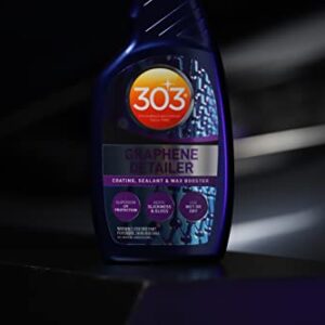 303 Graphene Detailer – Enhances Protection on Existing Coatings, Sealants, and Waxes – Superior UV Protection, Safe for All Automotive Exterior Surfaces – 16oz (30247)