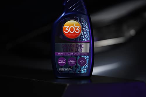 303 Graphene Detailer – Enhances Protection on Existing Coatings, Sealants, and Waxes – Superior UV Protection, Safe for All Automotive Exterior Surfaces – 16oz (30247)