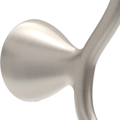 Delta ARV35-DN Arvo Double Towel Hook Bath Hardware Accessory in Brushed Nickel