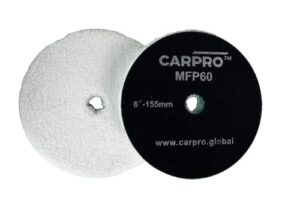 carpro microfiber heavy cutting pad 6" - compounding disc for fast cut with less labor (1 pad)