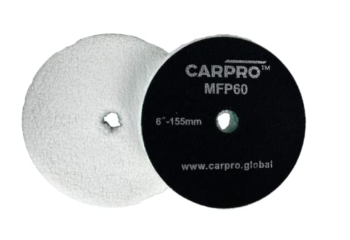 CARPRO Microfiber Heavy Cutting Pad 6" - Compounding Disc for Fast Cut with Less Labor (1 Pad)