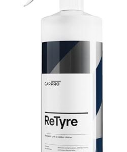 CARPRO ReTyre Car Tire & Rubber Cleaner - 1 Liter (34oz)