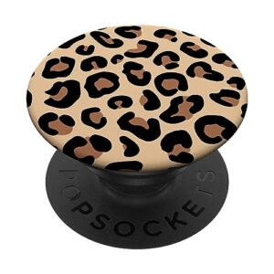 leopard pattern print cheetah like animal popsockets standard popgrip