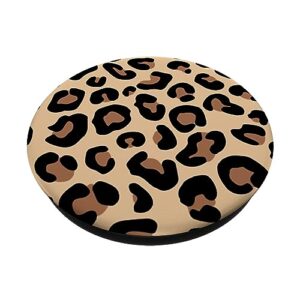 Leopard Pattern Print Cheetah Like Animal PopSockets Standard PopGrip