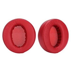 Ear Pads Cushion Replacement for Sony MDR?XB950BT, PU Leather Headphone Earpads Replacement Parts, Comfortable to wear(red)