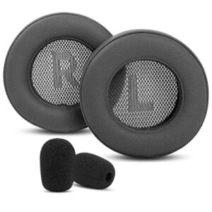 YunYiYi Virtuoso XT Ear Pads Replacement Cushion Compatible with Corsair Virtuoso RGB Wireless SE/Virtuoso XT Gaming Headset Earpads Thicker (Dark Gray)