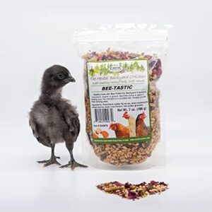 Exotic Nutrition Bee-Tastic - Healthy All-Natural Chicken Treat - Dried Insects, Flowers, Herbs Wheat Berries & Bee Pollen - Promotes Healthy Chickens & Eggs (1.5 lbs)