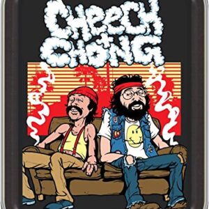 Stash Tins - Cheech & Chong - Cartoon Storage Container 4.37" L x 3.5" W x 1" H