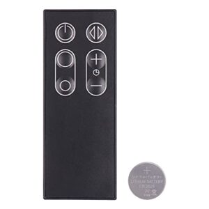 965824-01 965824-02 air filter replacement remote control fit for dyson fan models am06 am07 and am08, fan remote with battery with magnetic