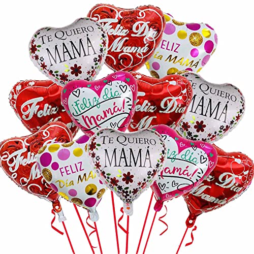 Happy Mother's Day Foil Balloons Party Decoration - Mothers Day Balloon Best Mom Ever Foil Balloon Mom Day Birthday Party Decoration Supplies