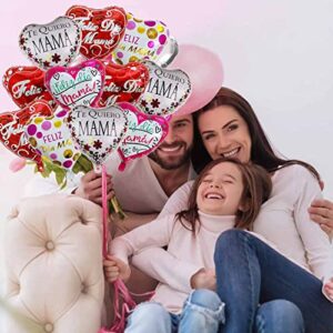 Happy Mother's Day Foil Balloons Party Decoration - Mothers Day Balloon Best Mom Ever Foil Balloon Mom Day Birthday Party Decoration Supplies