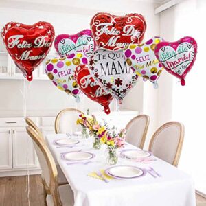 Happy Mother's Day Foil Balloons Party Decoration - Mothers Day Balloon Best Mom Ever Foil Balloon Mom Day Birthday Party Decoration Supplies