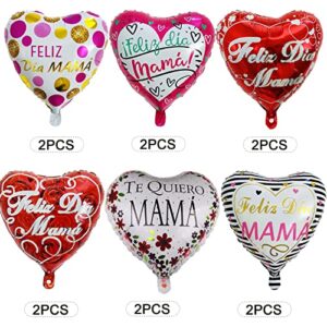 Happy Mother's Day Foil Balloons Party Decoration - Mothers Day Balloon Best Mom Ever Foil Balloon Mom Day Birthday Party Decoration Supplies