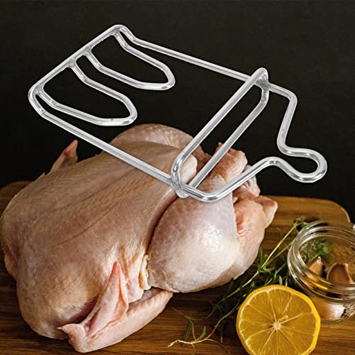 Happyyami Chicken Hanger for Slaughter Stainless Steel Poultry Hook Meat Hanging Hooks for Pork Poultry Duck Meat Processing Equipment