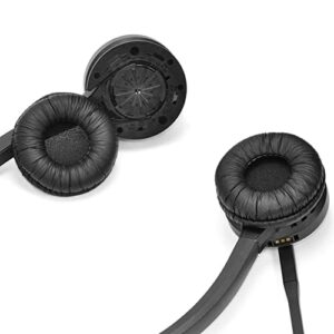 5Paire Earpads - Ear Cushion Compatible with Jabra PRO 920 930 935 9450 9460 9465 9470 / UC Voice 550 Headset (Frog Leather/5 Pairs)