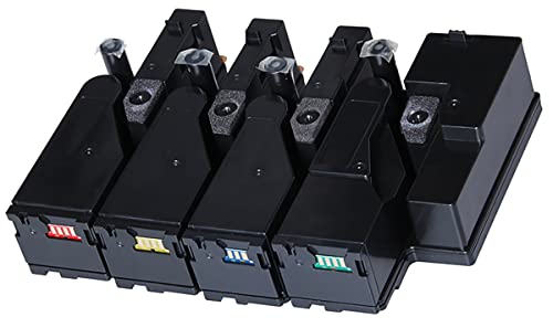 Offstar Replacement for Xerox Phaser 6000 6010 WorkCentre 6015 Toner Cartridge 106R01630 106R01627 106R01628 106R01629 (KCMY 4 Pack)