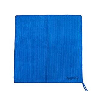 Ragnify Clay Towel Auto Detailing Scratch Free and Paint Safe fine Grade Clay Bar Cloth for Car Detailing, Polishing and Removing Paint Contaminants (Blue Regular)