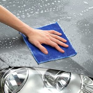 Ragnify Clay Towel Auto Detailing Scratch Free and Paint Safe fine Grade Clay Bar Cloth for Car Detailing, Polishing and Removing Paint Contaminants (Blue Regular)