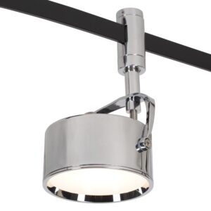 Catalina Lighting 96.5" Modern Track Ceiling Light, Integrated 6-Bulb Spotlight Ceiling Light in Chrome, for Kitchen, Living Room, Home Lighting