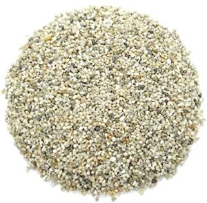 5 pounds natural coarse silica sand - for use in crafts, decor, gardening, vase filler, aquariums, terrariums and more