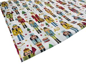 westmon works nutcracker tissue paper 20 inch x 30 inch sheets bulk set for christmas wrapping featuring classic holiday nut crackers pack of 20