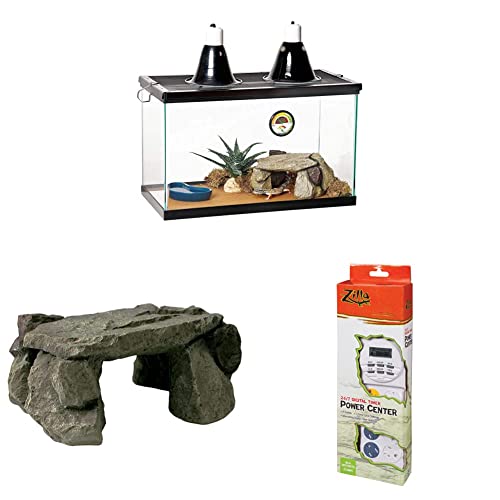 Zilla 10 Gallon Desert Terrarium Starter Kit Bundle